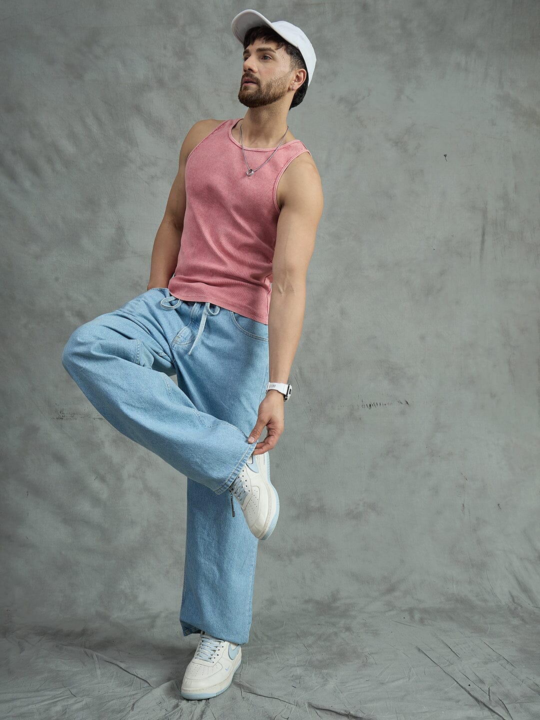 Amber Acid Ribbed Vest - Image 6