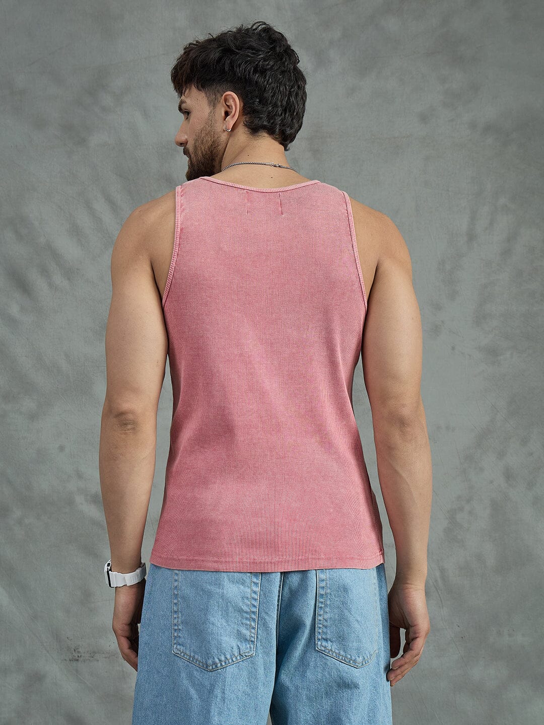 Amber Acid Ribbed Vest - Image 7