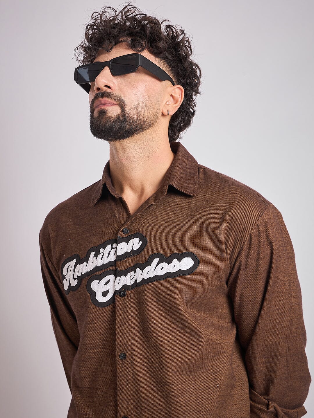 Copper Flannel Applique Shirt - Image 7