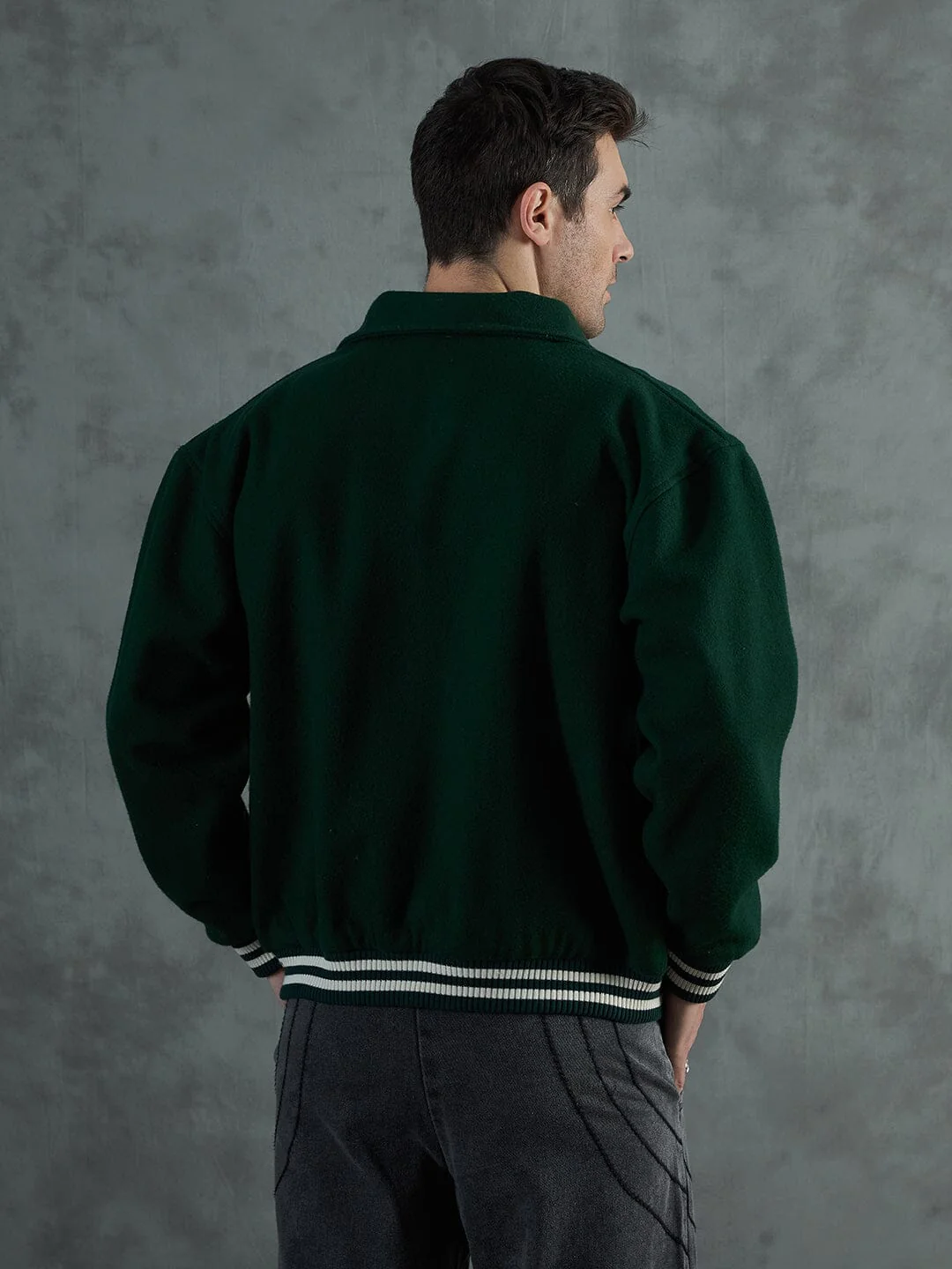 Green Generational Talent Varsity Jacket - Image 7