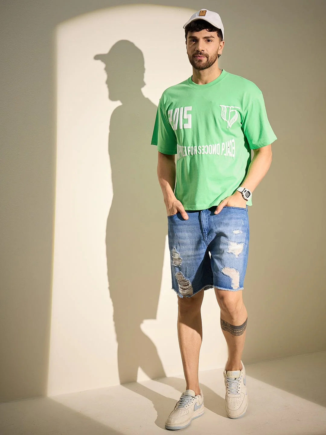 Mint Graphic Oversized Tshirt - Image 4