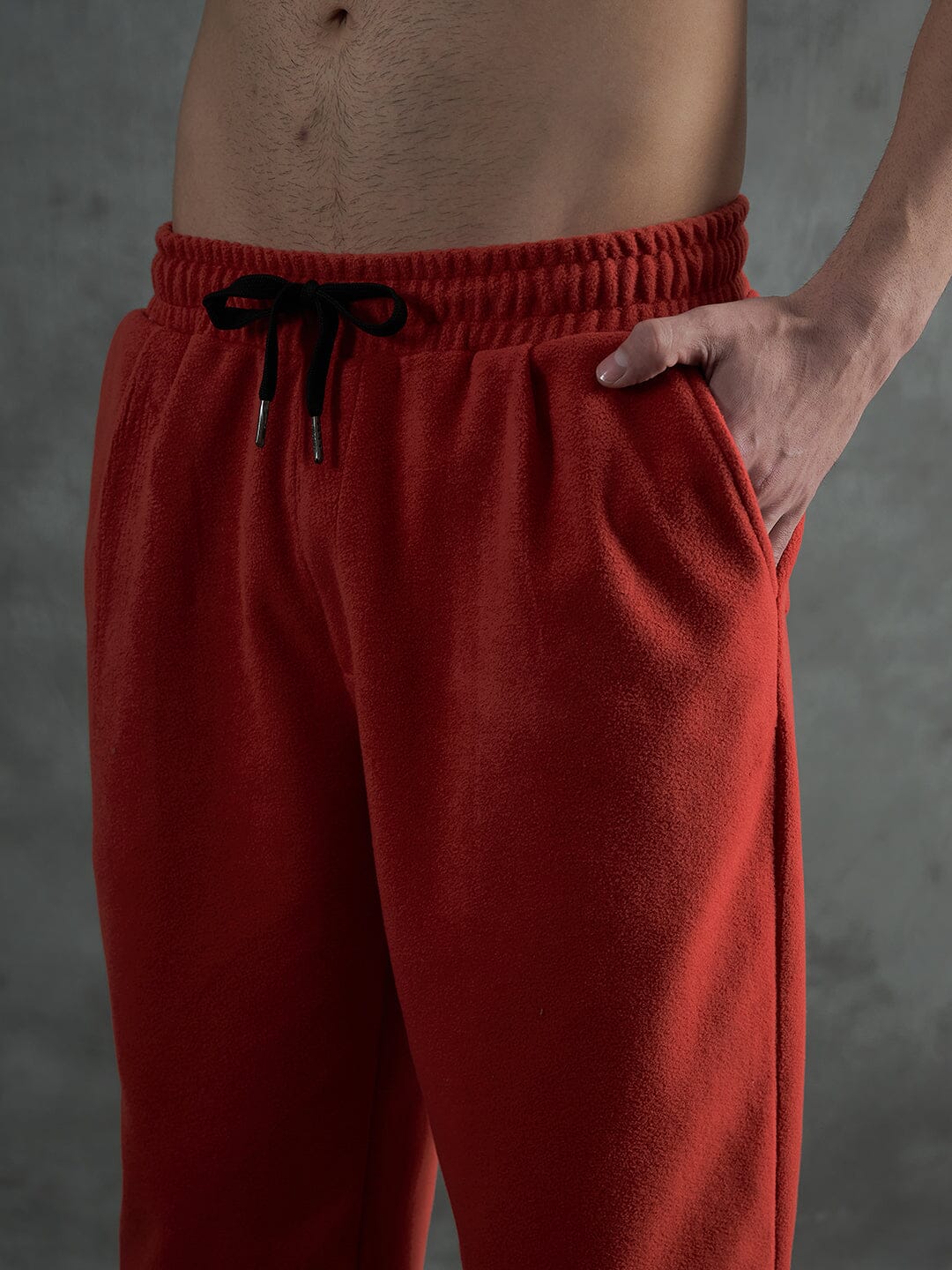 Orange Inmate Polar Fleece Trackpants - Image 5