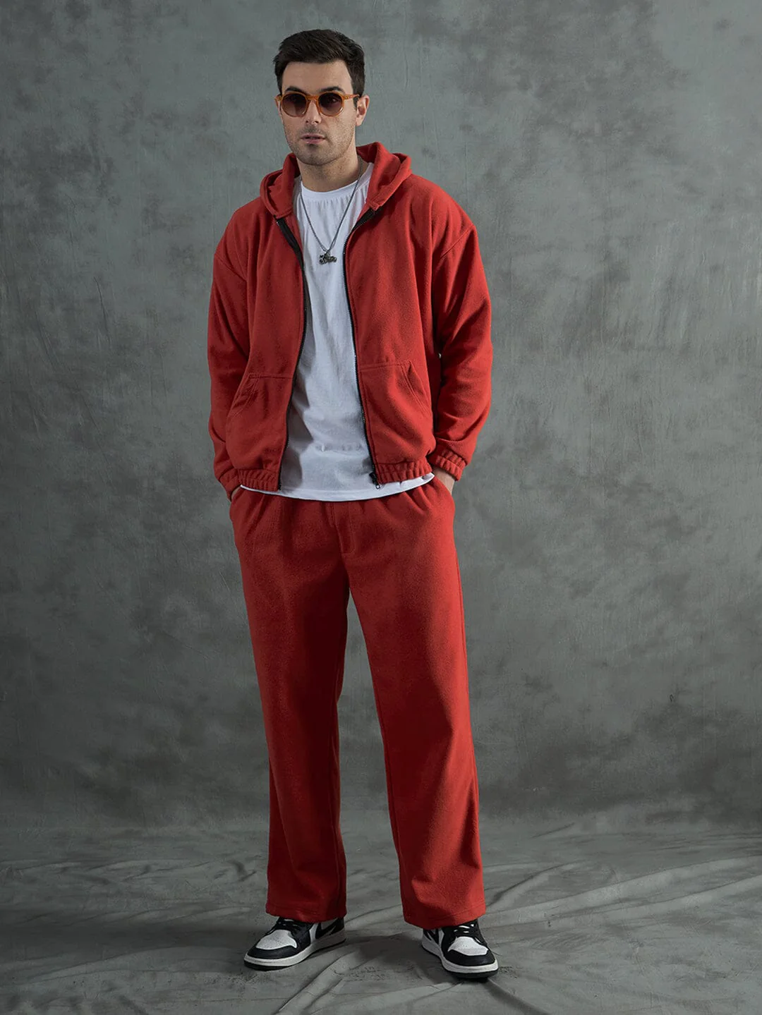 Orange Inmate Polar Fleece Tracksuit - Image 7