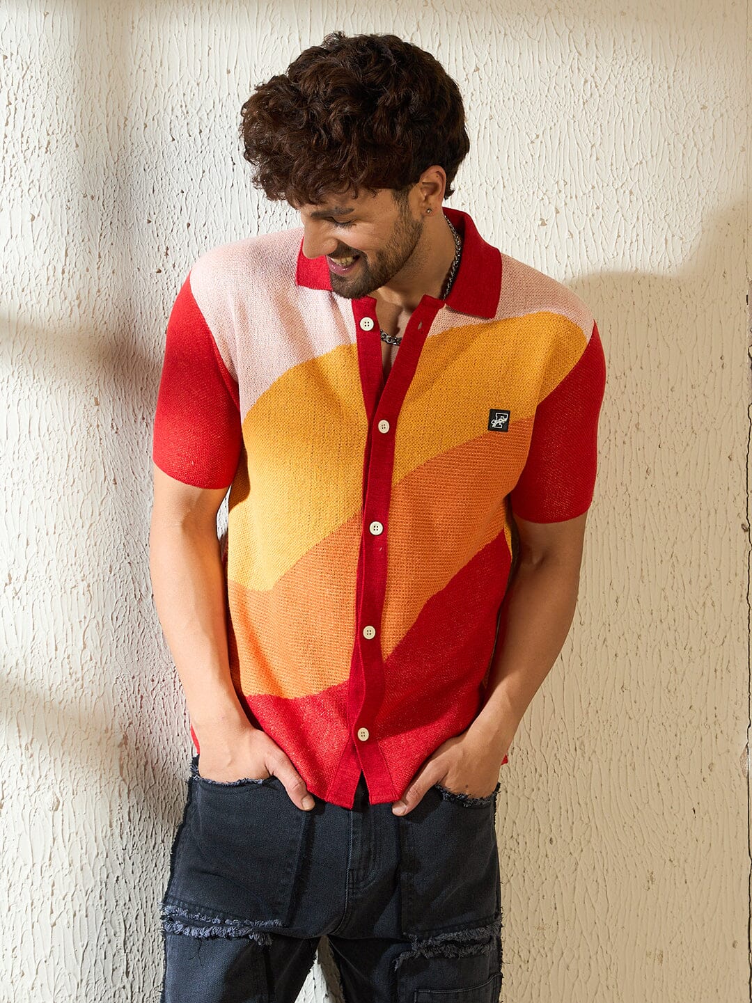 Shades Of Sun Crochet Shirt - Image 2