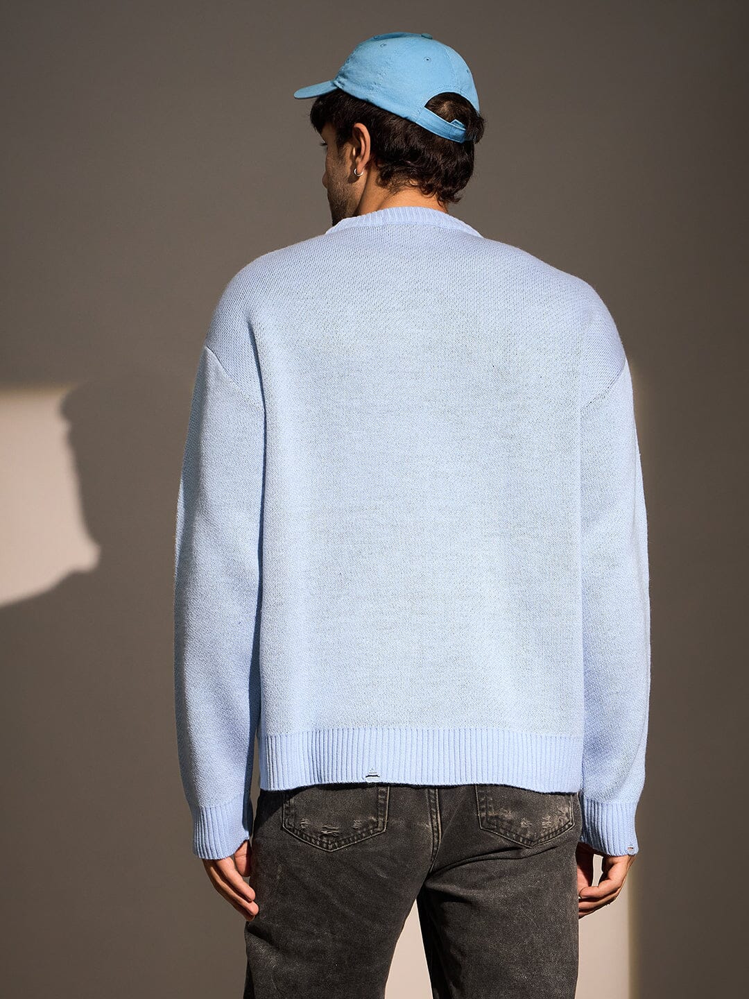 Sky Anime Oversized Sweater - Image 4